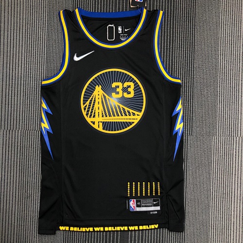 Golden State Warriors #33 City Edition 22 Season Basketball Jersey