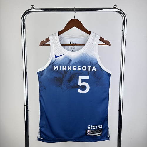 Minnesota Timberwolves Anthony Edwards #5 City Edition 24 Season Basketball Jersey