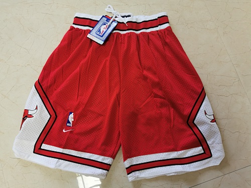 Chicago Bulls Retro Edition Red Shorts