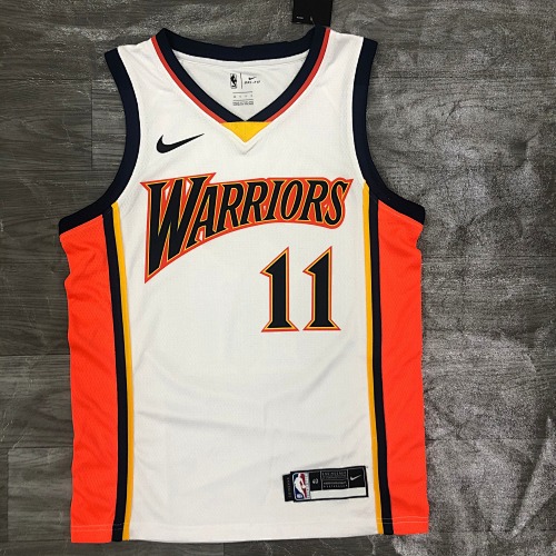 Golden State Warriors Klay Thompson #11 White Basketball Jersey