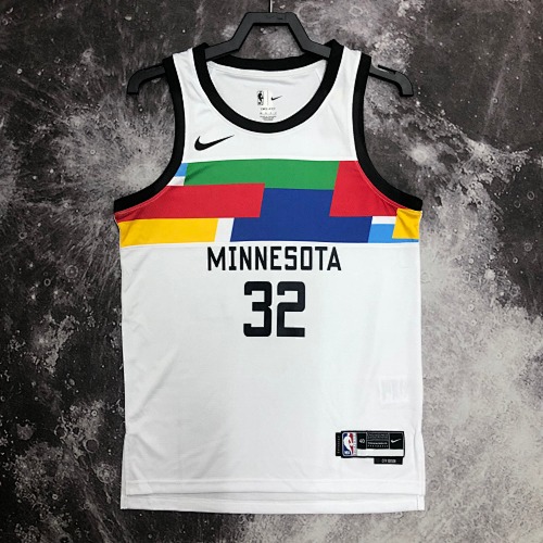 Minnesota Timberwolves Karl-Anthony Towns #32 City Edition 23 Season Basketball Jersey