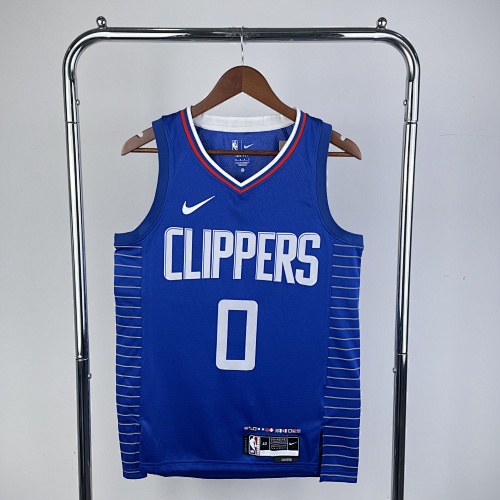 Los Angeles Clippers #0 Away 23 Season Basketball Jersey