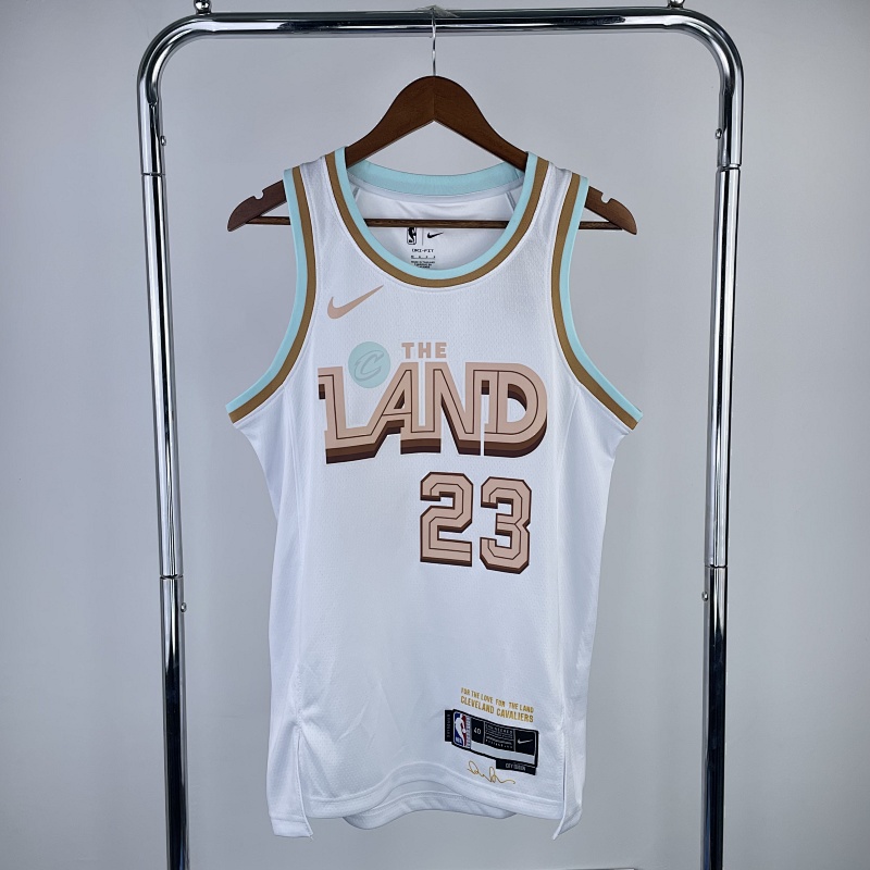 Cleveland Cavaliers LeBron James #23 City Edition 23 Season Basketball Jersey