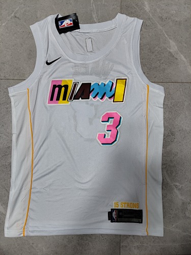 Miami Heat City Edition White 23 Season Basketball Jersey