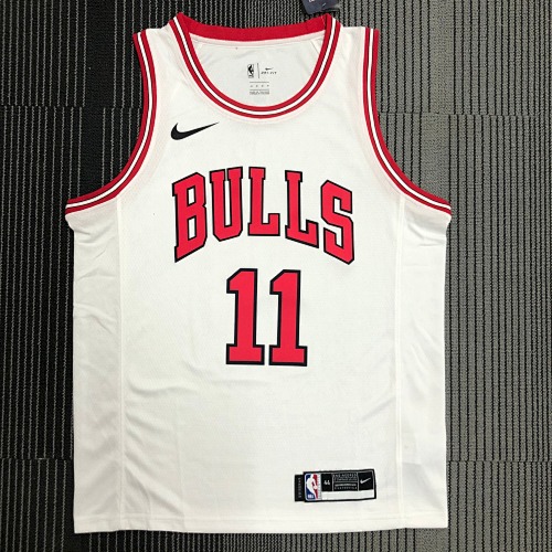 Chicago Bulls DeMar DeRozan #11 White Basketball Jersey