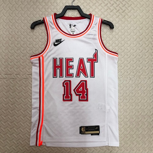 Miami Heat Retro Edition 23 Season Basketball Jersey