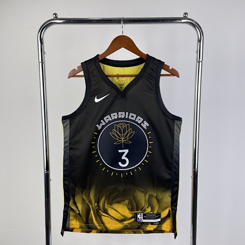 Golden State Warriors Chris Paul #3 City Edition 23 Season Basketball Jersey
