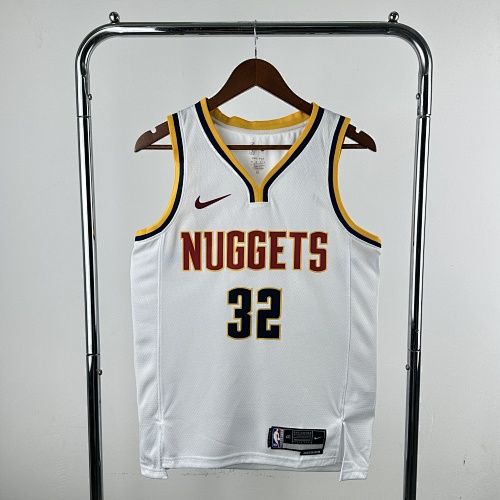 Denver Nuggets #32 White 23 Season Basketball Jersey