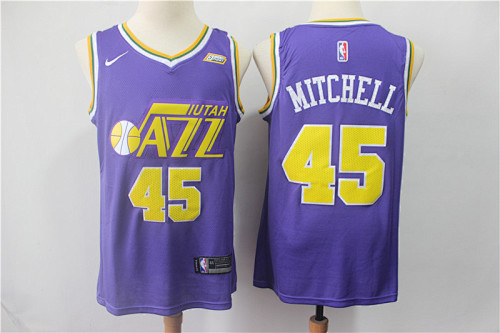 Utah Jazz Fan Edition Purple Basketball Jersey
