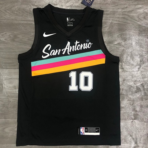 San Antonio Spurs DeMar DeRozan #10 City Edition 21 Season Basketball Jersey