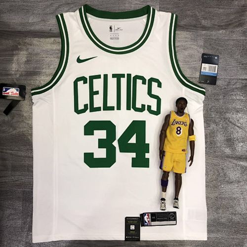 Boston Celtics Chris Paul #34 Retro Edition White Basketball Jersey