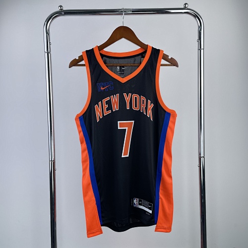 New York Knicks #7 City Edition 23 Season Basketball Jersey