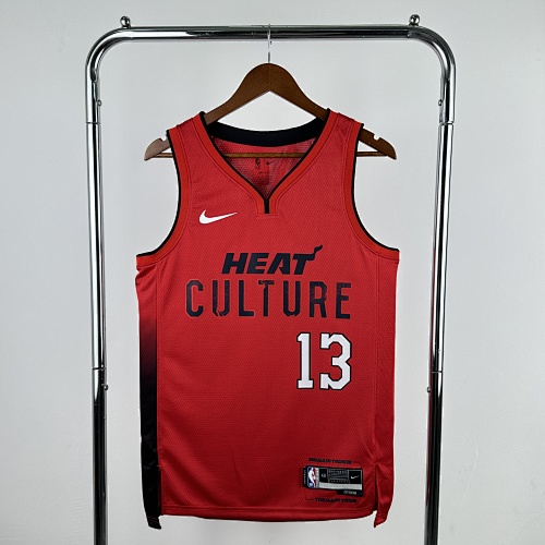 Miami Heat #13 City Edition 25 Season Basketball Jersey