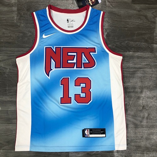 Brooklyn Nets James Harden #13 Retro Edition Limited Edition 21 Season Basketball Jersey