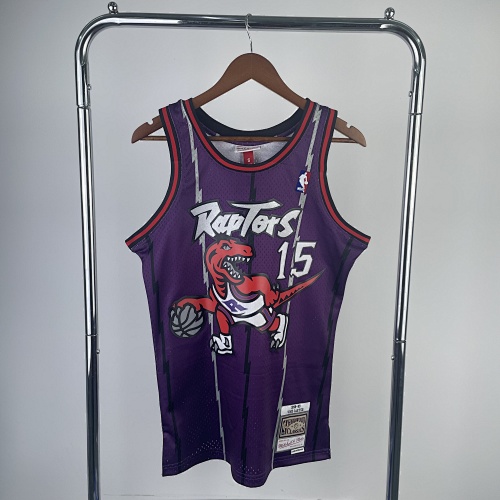 Toronto Raptors #15 Retro Edition Purple 99 Season Basketball Jersey