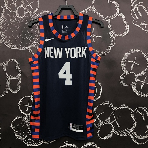 New York Knicks Derrick Rose #4 Basketball Jersey