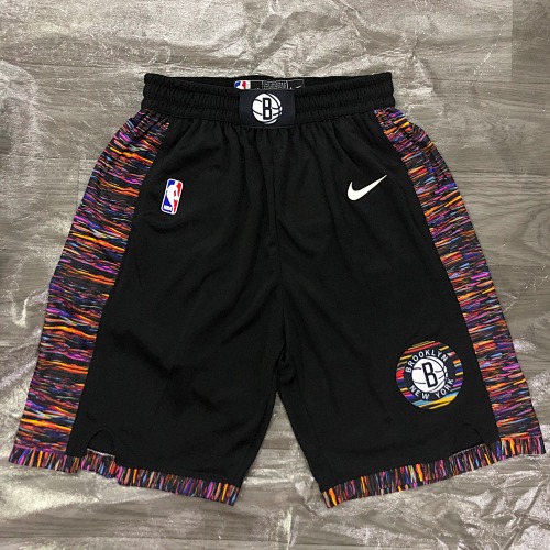 Brooklyn Nets City Edition Black 20 Season Shorts