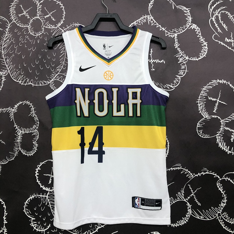 New Orleans Pelicans Brandon Ingram #14 City Edition 18 Season Basketball Jersey