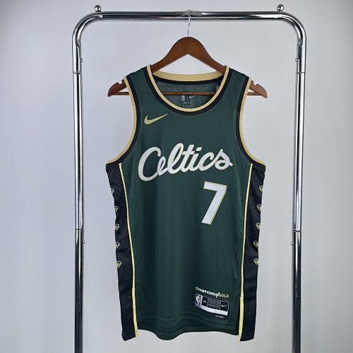 Boston Celtics Jaylen Brown #7 City Edition 23 Season Basketball Jersey