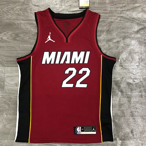 Miami Heat #22 Red 21 Season Basketball Jersey