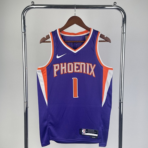 Phoenix Suns Devin Booker #1 Purple 23 Season Basketball Jersey