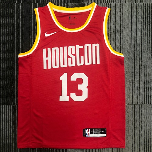 Houston Rockets James Harden #13 Retro Edition Red Basketball Jersey