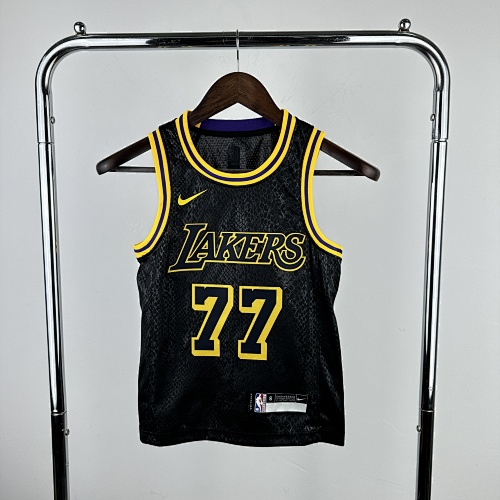 Los Angeles Lakers Luka Doncic #77 Kids 23 Season Basketball Jersey