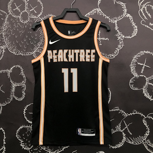 Atlanta Hawks Trae Young #11 Limited Edition Black Basketball Jersey