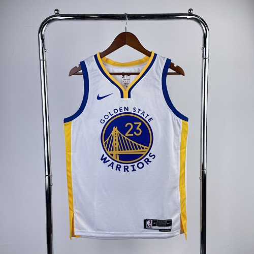 Golden State Warriors Draymond Green #23 White 23 Season Basketball Jersey