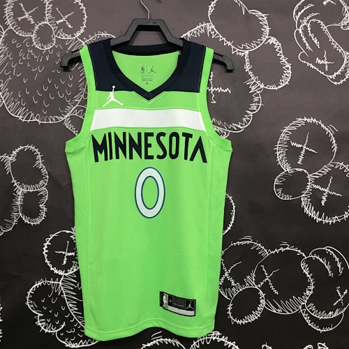 Minnesota Timberwolves #0 Jumpman Basketball Jersey