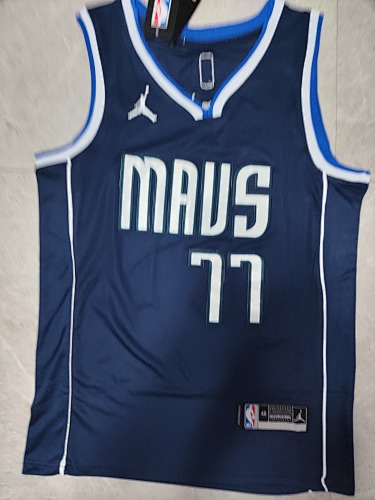 Dallas Mavericks Luka Doncic Blue 23 Season Basketball Jersey