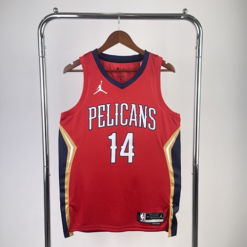 New Orleans Pelicans Brandon Ingram #14 Limited Edition Jumpman 23 Season Basketball Jersey
