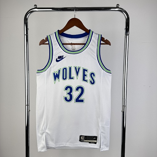 Minnesota Timberwolves Retro Edition 24 Season Basketball Jersey