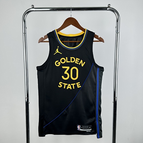 Golden State Warriors Stephen Curry #30 Jumpman 25 Season Basketball Jersey