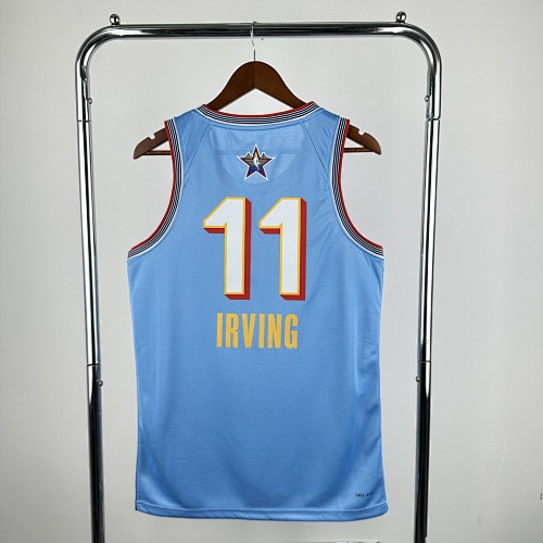 Kyrie Irving #11 All-Star Blue 2025 Season Basketball Jersey