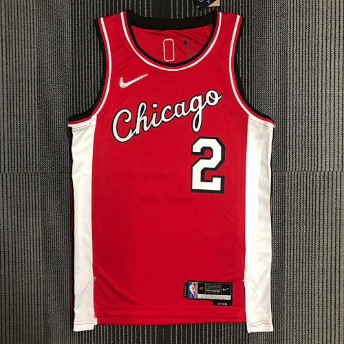 Chicago Bulls LaMelo Ball #2 City Edition 22 Season Basketball Jersey