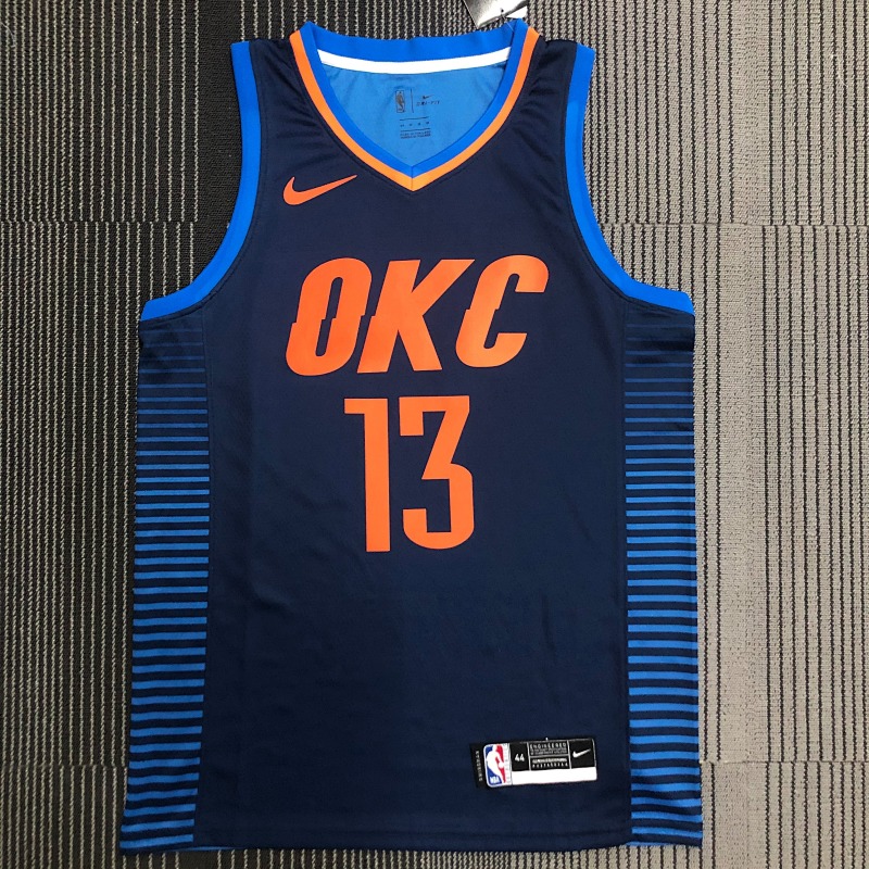 Oklahoma City Thunder #13 Basketball Jersey