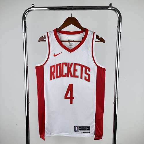 Houston Rockets Draymond Green #4 Home White 23 Season Basketball Jersey