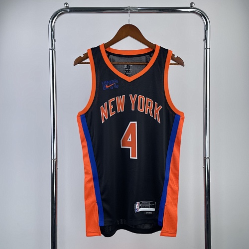New York Knicks Derrick Rose #4 City Edition 23 Season Basketball Jersey