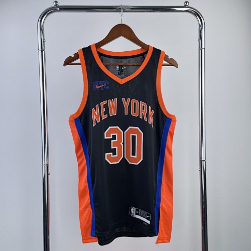 New York Knicks #30 City Edition 23 Season Basketball Jersey