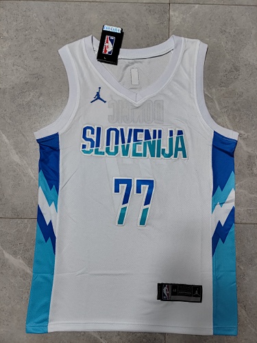 Dallas Mavericks Luka Doncic White 23 Season Basketball Jersey