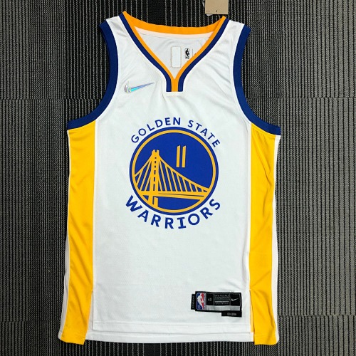 Golden State Warriors Klay Thompson #11 White Basketball Jersey