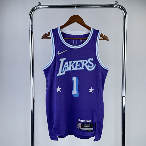 Los Angeles Lakers #1 City Edition 22 Season Basketball Jersey