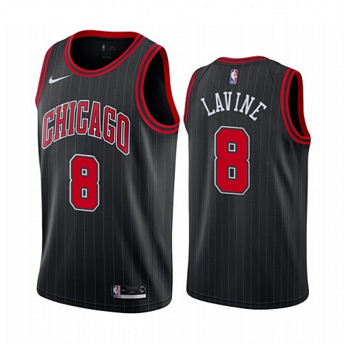 Chicago Bulls Fan Edition Black Basketball Jersey