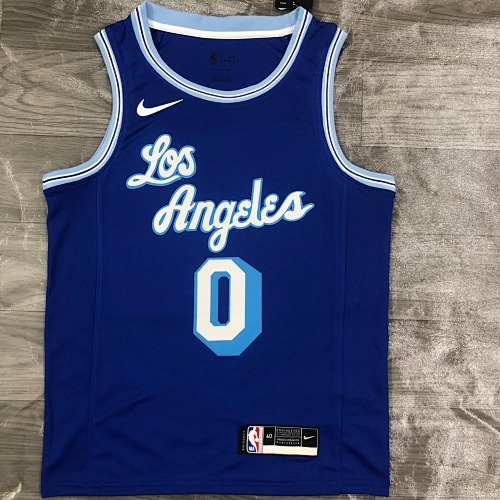 Los Angeles Lakers #0 Retro Edition 21 Season Basketball Jersey