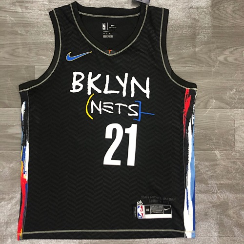 Brooklyn Nets City Edition 21 Season Basketball Jersey