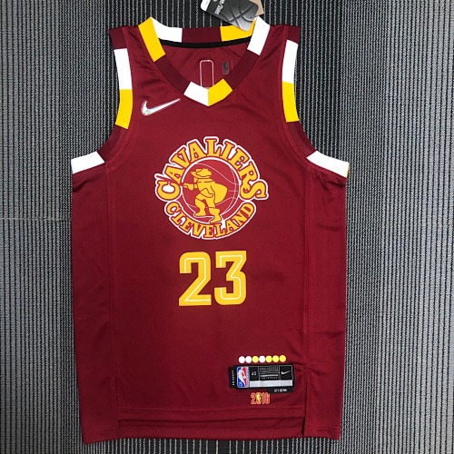 Cleveland Cavaliers LeBron James #23 City Edition 22 Season Basketball Jersey