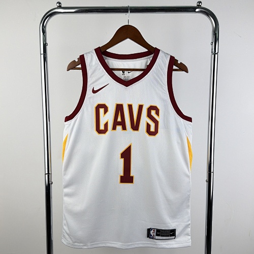 Cleveland Cavaliers James Harden #1 White Basketball Jersey
