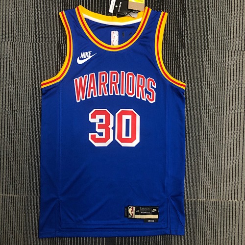 Golden State Warriors Stephen Curry #30 Retro Edition Basketball Jersey