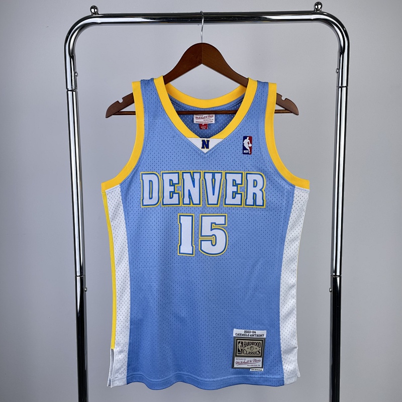 Denver Nuggets #15 Retro Edition 04 Season Basketball Jersey